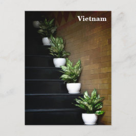 Vietnam Azië Straatfotografie Feestdagenkaart