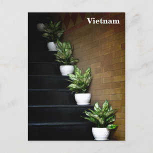 Vietnam Azië Straatfotografie Feestdagenkaart