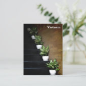Vietnam Azië Straatfotografie Feestdagenkaart (Staand voorkant)