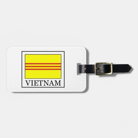 Vietnam Bagagelabel (Voorkant horizontaal)