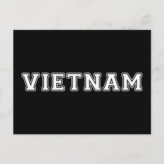 Vietnam Briefkaart (Voorkant)