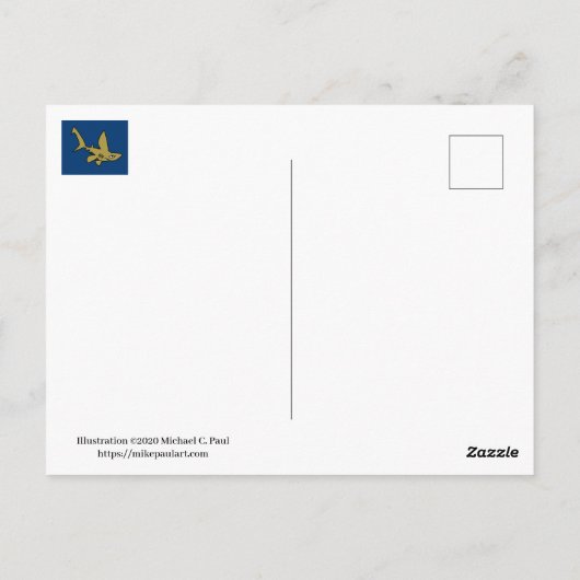 Vietnam Briefkaart (Achterkant)