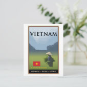 Vietnam Briefkaart (Staand voorkant)