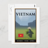 Vietnam Briefkaart (Voorkant / Achterkant)