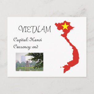 Vietnam Briefkaart