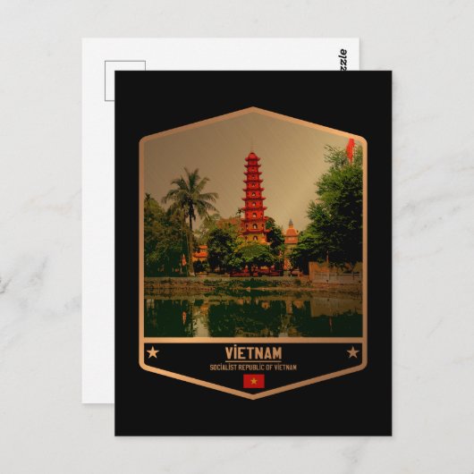 Vietnam Briefkaart (Voorkant / Achterkant)