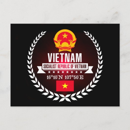 Vietnam Briefkaart (Voorkant)