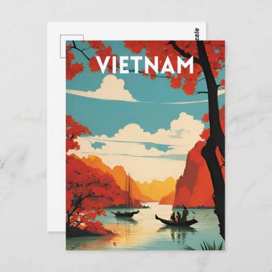 Vietnam briefkaart (Voorkant / Achterkant)
