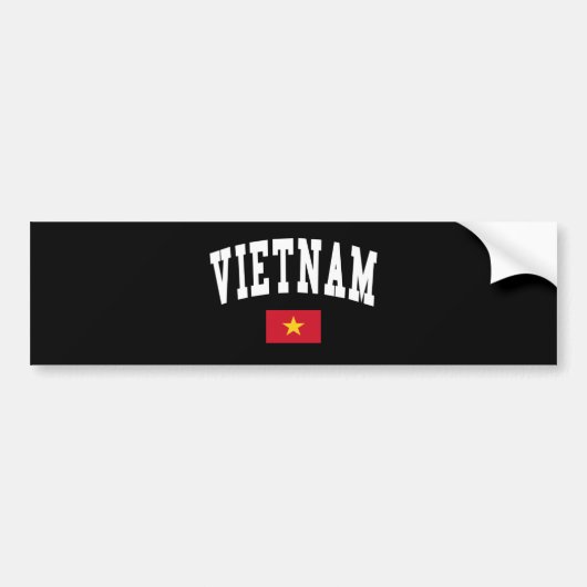 VIETNAM BUMPERSTICKER (Voorkant)