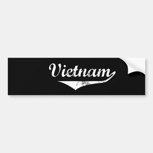 Vietnam Bumpersticker (Voorkant)