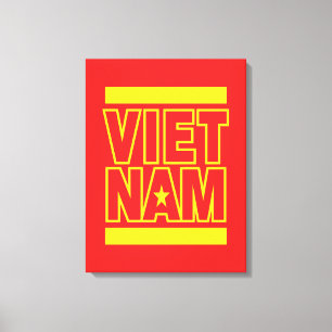 VIETNAM CANVAS AFDRUK