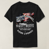 Vietnam Combat PCF Swift Boats T-shirt (Design voorkant)