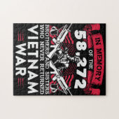 Viëtnam de oorlog in Vietnam in herinnering die no Legpuzzel (Horizontaal)