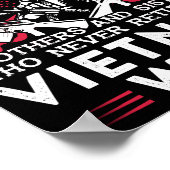 Viëtnam de oorlog in Vietnam in herinnering die no Poster (Hoek)