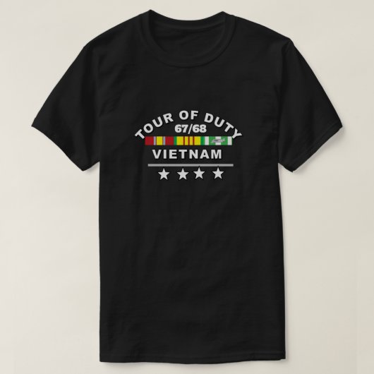 VIETNAM DIENSTTOCHT 67 T-SHIRT (Design voorkant)