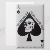 Vietnam doodkaart briefpapier (Voorkant / Achterkant)