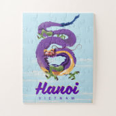 Vietnam drakenposter Hanoi Legpuzzel (Verticaal)