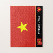 Vietnam en Vietnam Legpuzzel (Verticaal)