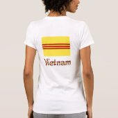 Vietnam- en Zuid-Vietnamese vlag T-shirt (Achterkant)