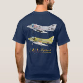 Vietnam Era A-4 Skyhawk Landing T-shirt (Achterkant)
