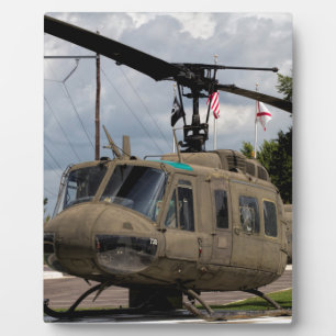 Vietnam Era Euh-1 Huey Militaire Chopper Fotoplaat