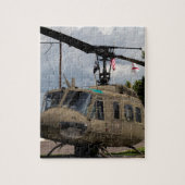  Vietnam Era Euh-1 Huey Militaire Chopper Legpuzzel (Verticaal)