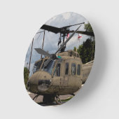  Vietnam Era Euh-1 Huey Militaire Chopper Ronde Klok (Hoek)