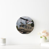  Vietnam Era Euh-1 Huey Militaire Chopper Ronde Klok (Huis)