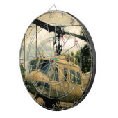  Vietnam Era Euh-1 Huey Militaire Helikopter Dartbord (Voorkant Rechts)