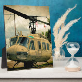  Vietnam Era Euh-1 Huey Militaire Helikopter Fotoplaat (Zijkant)