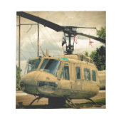  Vietnam Era Euh-1 Huey Militaire Helikopter Notitieblok (Voorkant)