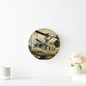  Vietnam Era Euh-1 Huey Militaire Helikopter Ronde Klok (Huis)