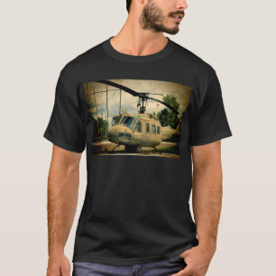  Vietnam Era Euh-1 Huey Militaire Helikopter T-shirt