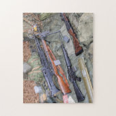 Vietnam Era Infanteriegear Puzzle Legpuzzel (Verticaal)