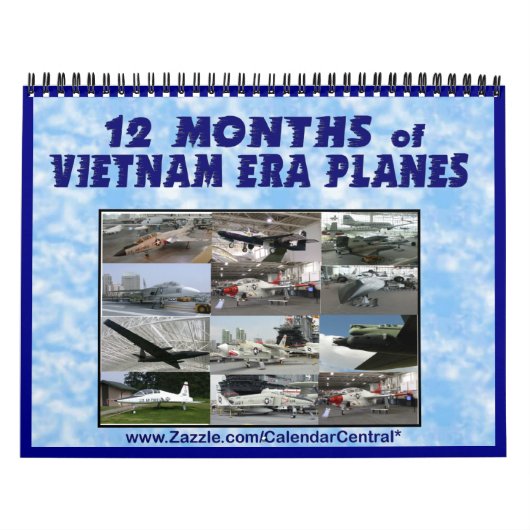 Vietnam Era Planes Calendar Kalender (Hoes)
