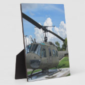  Vietnam Euh-1 Huey Militaire Helikopter Fotoplaat (Zijkant)