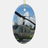 Vietnam Euh-1 Huey Militaire Helikopter Keramisch Ornament (Rechts)