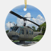  Vietnam Euh-1 Huey Militaire Helikopter Keramisch Ornament (Voorkant)