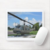  Vietnam Euh-1 Huey Militaire Helikopter Muismat (Met muis)