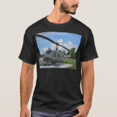  Vietnam Euh-1 Huey Militaire Helikopter T-shirt (Voorkant)