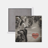 Vietnam fietsen magneet (Voorkant / Achterkant)