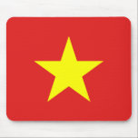 Vietnam Flag Yellow Star Mousepad Muismat<br><div class="desc">Vietnam vlag op mousepad. Overeenkomende kantoor,  thuisproducten en meer...  Vergeet het hele collectie niet.</div>