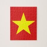 Vietnam Flag Yellow Star Puzzle Legpuzzel<br><div class="desc">Vietnam vlag. Ontwerp op puzzel. Overeenkomende kleding,  accessoires,  kantoor,  thuisproducten en meer...  Vergeet het hele collectie niet.</div>