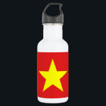 Vietnam Flag Yellow Star Water Bottle Waterfles<br><div class="desc">Vietnam vlag. Ontwerp op waterfles. Overeenkomende kleding,  accessoires,  kantoor,  thuisproducten en meer...  Vergeet het hele collectie niet.</div>