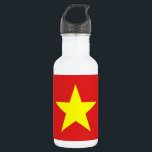 Vietnam Flag Yellow Star Water Bottle Waterfles<br><div class="desc">Vietnam vlag. Ontwerp op waterfles. Overeenkomende kleding,  accessoires,  kantoor,  thuisproducten en meer...  Vergeet het hele collectie niet.</div>