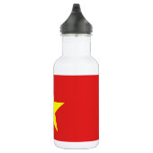 Vietnam Flag Yellow Star Water Bottle Waterfles (Rechts)