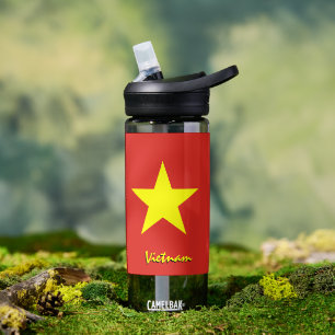 Vietnam flesje patriottische Vietnamese vlag Waterfles