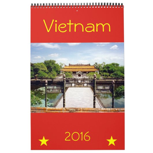 vietnam fotografie 2016 kalender (Hoes)