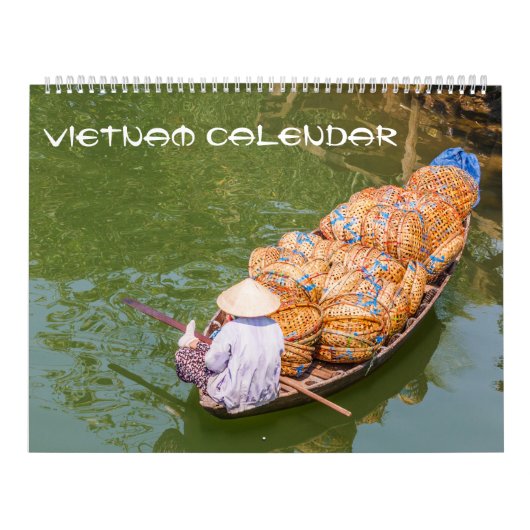 Vietnam-fotokalender Kalender (Hoes)
