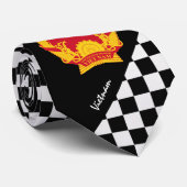 Viëtnam gecontroleerd Stropdas, mode Vietnamese vl Stropdas (Opgerold)